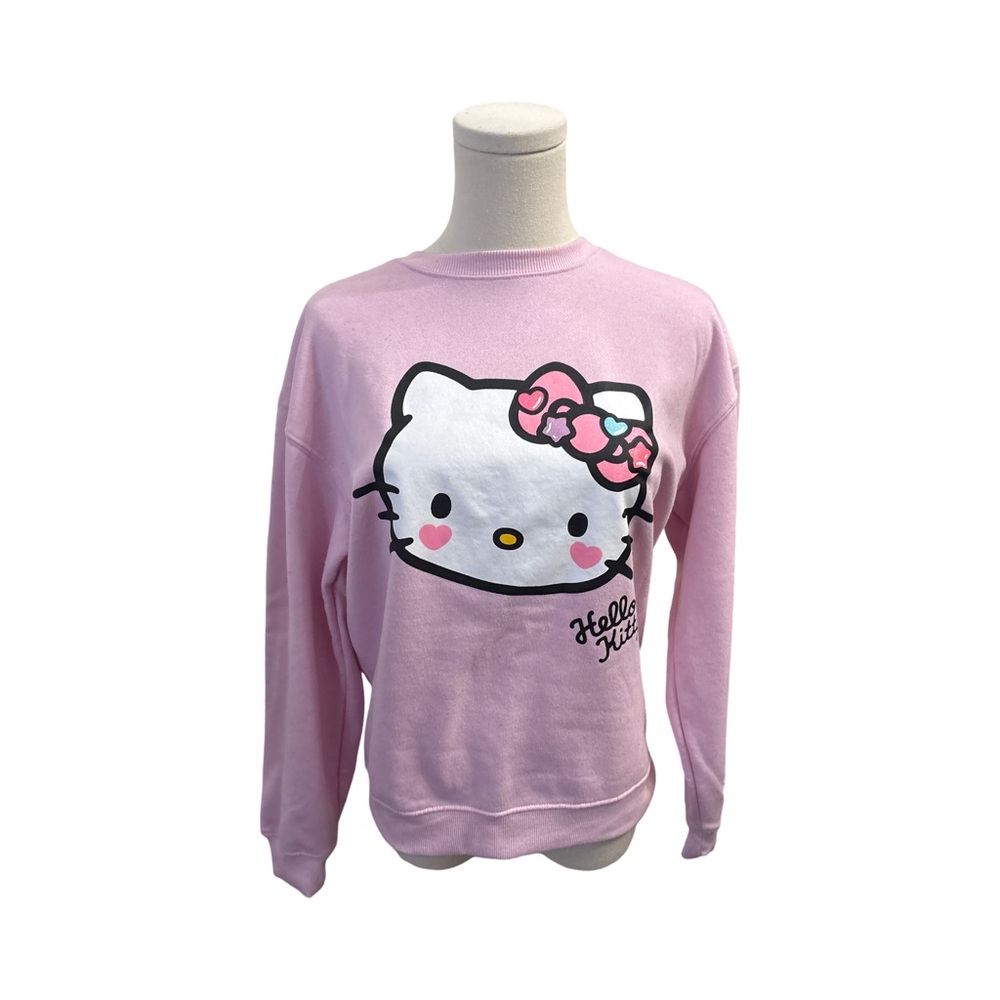 Hello Kitty Pink Sweatshirt - size L 14/16